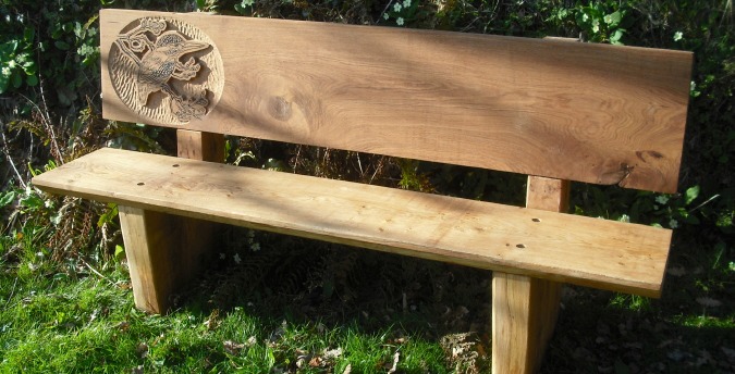 Nature Reserve South Wales, Holidays Cottages Pembrokeshire - kingfisher bench
