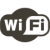 Welsh cottage free wifi icon